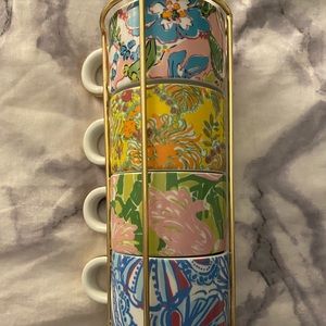 Lilly Pulitzer mug set